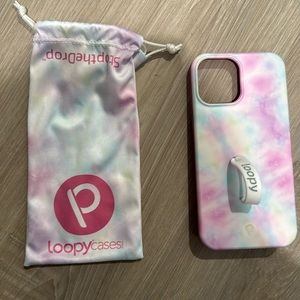 Excellent condition cotton candy loopy for iPhone 12 Pro Max